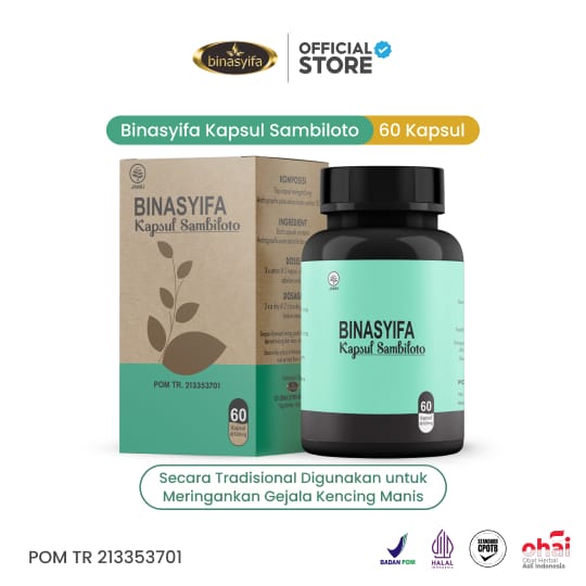 BINASYIFA KAPSUL SAMBILOTO - Meningkatkan Imun Tubuh